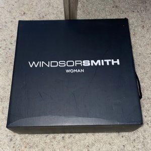 Windsor Smith | Match Shoes in Black Leather | Size 6